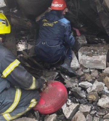 На Полтавщині досі шукають людину на місці ракетного удару