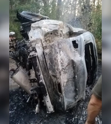 На Черниговщине авто полицейского подорвалось на мине: муж и жена погибли, дети ранены 