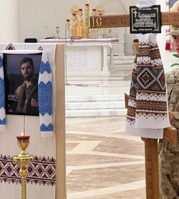 У Києві почалося прощання з льотчиком &quot;Джусом&quot;, який загинув в авіакатастрофі на Житомирщині. Фото і відео