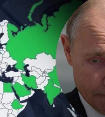 Российское посольство в ЮАР опубликовало карту мира, на которой Крым – территория Украины