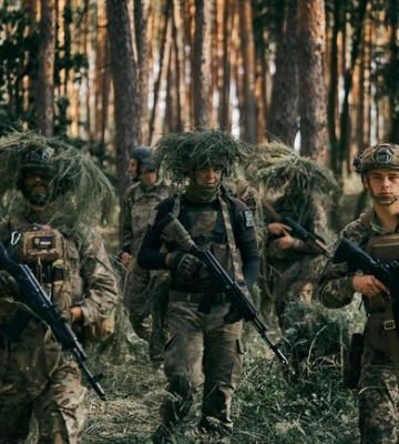 Карта бойових дій в Україні 26 серпня