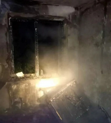 Из пожара в Никопольском районе спасли двух человек