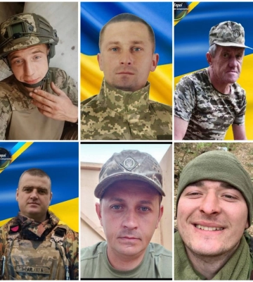 Рівненщина провела в останню земну дорогу шість Захисників