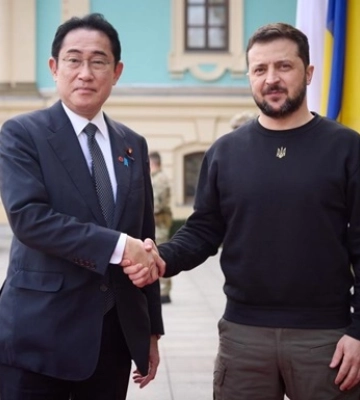 Зеленський провів переговори з прем'єром Японії