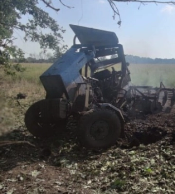 На Херсонщині трактор наїхав на російську міну, водій загинув