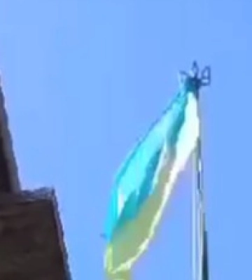 ВСУ прорвались на левый берег Херсонщины: видео поднятия флага