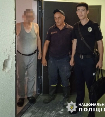 На Одещині поліцейський врятував чоловікові життя