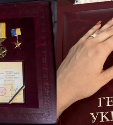 Герой України посмертно: родині загиблого льотчика з Луцька Євгена Лисенка вручили орден «Золота Зірка» 