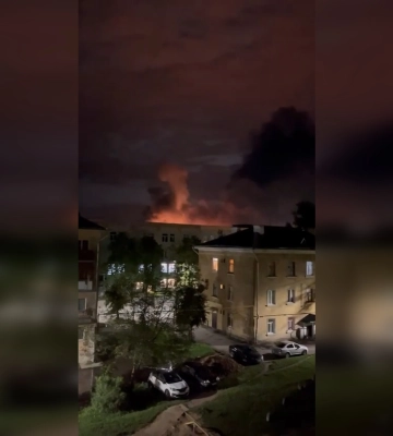 Не только аэропорт: в Пскове под удар могла попасть военная база, – соцсети (видео)