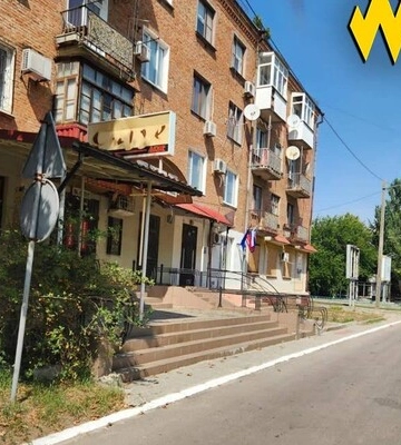 В Новой Каховке уничтожили штаб «Единой России»