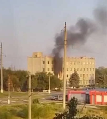 СБУ скоригувала удар безпілотниками по колаборантах на окупованій частині Запоріжжя