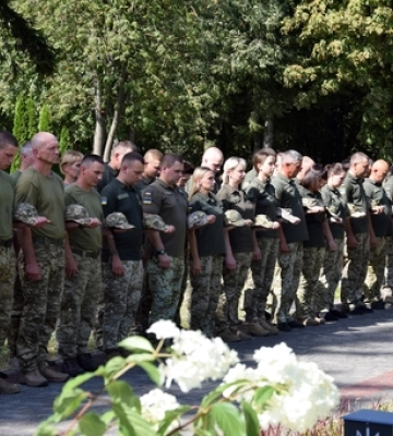 У селі на Волині вшанували пам&#039;ять захисників, які віддали життя за незалежну Україну