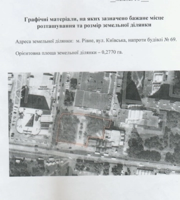 Чи буде у Рівному сквер біля «Сільпо» на Київській?