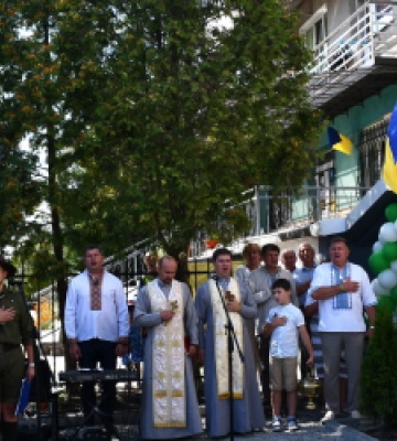 У селі Лапаївка, що біля Львова, відкрили пластову домівку