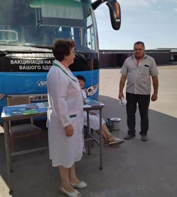 Виїзна вакцинація відбулась на Кам’янщині