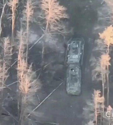 Волинські тероборонівці знищили відразу два ворожі БТР-82А. ВIДЕО