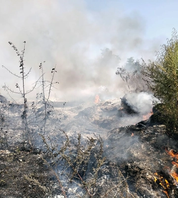 За минулу добу на Харківщині російські обстріли спричинили шість пожеж 