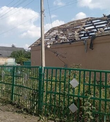Оккупанты утром обстреляли Боровую на Харьковщине, ранения получил мужчина