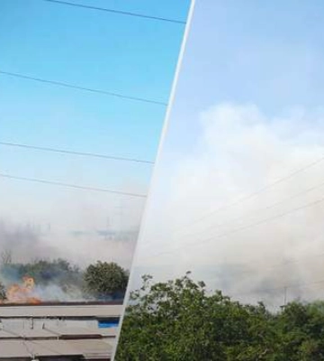 Горы, горы ясно: в Мариуполе партизаны подожгли базу оккупантов и уничтожили технику