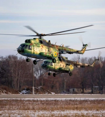 В ВСУ подтвердили, что в Донецкой области во время выполнения боевого задания разбились два Ми-8