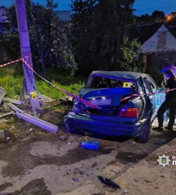 У Луцьку п&#039;яний водій авто збив на смерть жінку на тротуарі