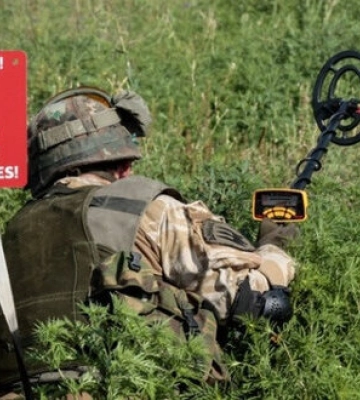 Групи розмінування Нацгвардії за минулий тиждень знешкодили понад 500 вибухонебезпечних предметів