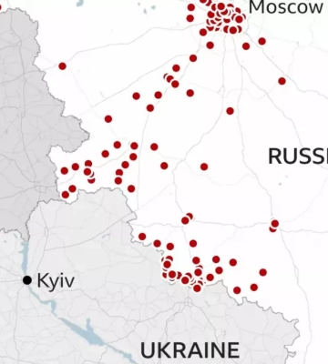 У 2023 році сталося понад 190 атак безпілотників у РФ та окупованому Криму – ЗМІ