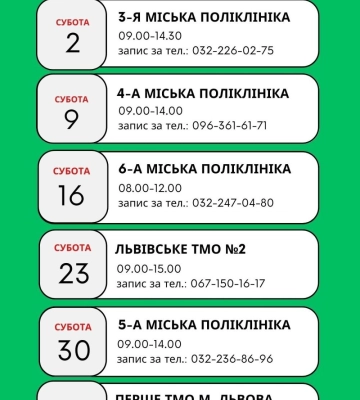 У Львові жінок запрошують зробити мамографію у вихідний