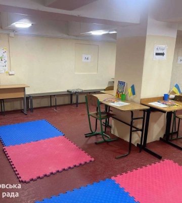 Дежурная в Днепре проверила готовность школьных укрытий к учебному году
