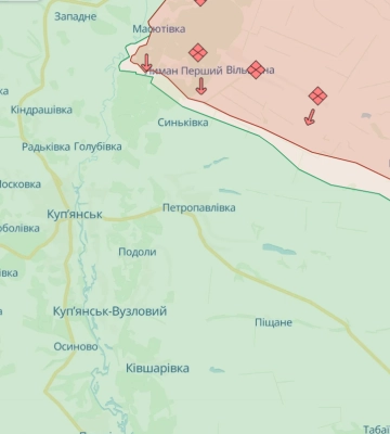 ISW не підтверджує активізацію та успіхи РФ на Куп’янському напрямку
