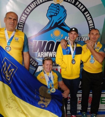 Сумчани відзначилися на чемпіонаті світу з пара-армрестлінгу