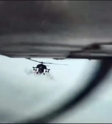 ГУР показало відео, як російська авіація переслідувала український безпілотник над Кримом