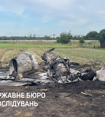ДБР розслідує обставини зіткнення двох літаків L-39 на Житомирщині