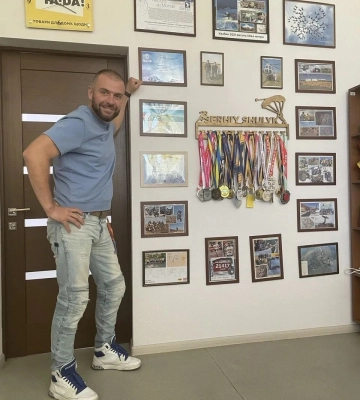 Полтавець Сергій Шулик встановив два нових рекорди в Европі з парашутного спорту