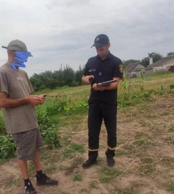 На Волині під чай рейду знайшли палія 