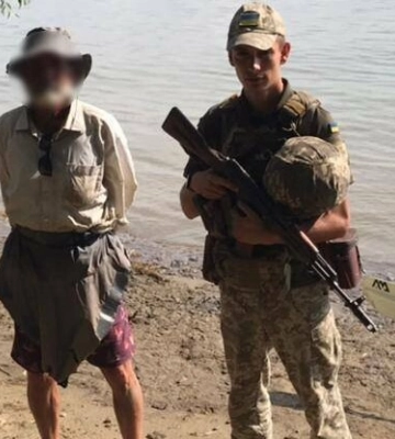 На Одещині американець на каяку випадково перетнув український кордон