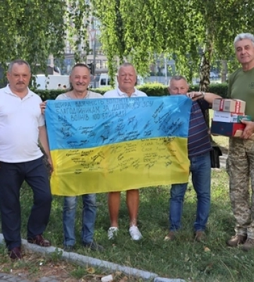 Волинські тероборонівці отримали необхідне на фронті обладнання 
