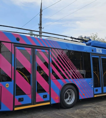 В Миколаєві на маршрут №2 вийшов ще один новий тролейбус