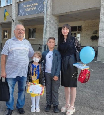 Волинянка з пересадженим серцем пішла у перший клас