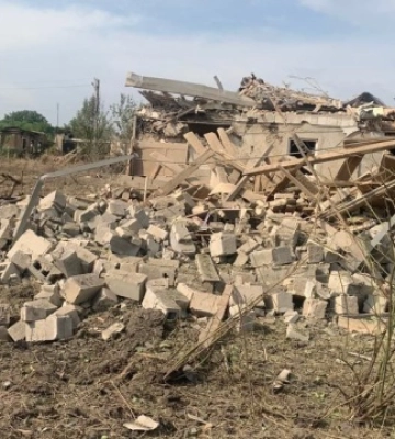 На Донеччині через російські обстріли пошкоджені житлові будинки і церква, є загиблий