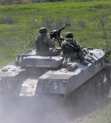 У Маріуполі фіксують рух російської військової техніки на Бердянськ