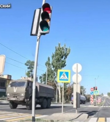 У Маріуполі фіксують рух російської військової техніки на Бердянськ