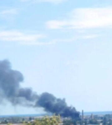 Взрыв раздался в оккупированном Бердянске