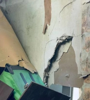 Серія вибухів у Краматорську: одна з ракет влучила у дорогу і не вибухнула