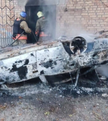 Под утро оккупанты били по Никопольщине: выпустили более 30 снарядов