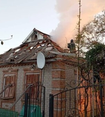 Наслідки масованого обстрілу Оріхова Запорізької області. ФОТОрепортаж
