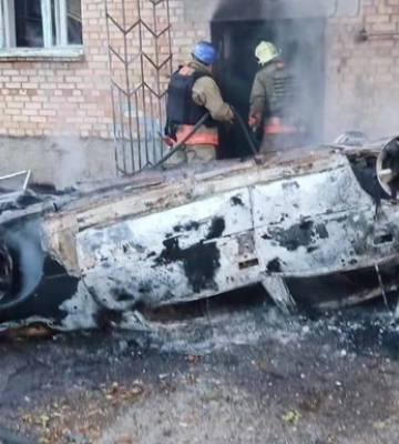 Нікопольський район потрапив під обстріл, пошкоджено багатоповерхівки