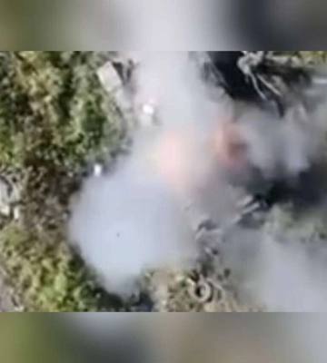 Дніпровські десантники ударним дроном знищили ворожий танк: відео