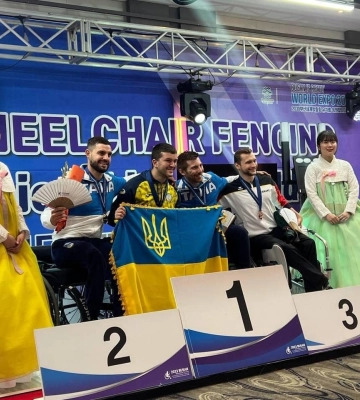 Золоту нагороду на етапі Кубка світу виборов львівський парафехтувальник Андрій Демчук