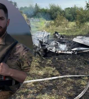 &quot;Услышал скрежет металла&quot;: очевидцы об авиакатастрофе на Житомирщине, в которой погиб &quot;Джус&quot;